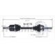 Purchase Top-Quality TRAKMOTIVE - NI8176 - CV Axle Shaft pa2