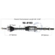 Purchase Top-Quality TRAKMOTIVE - NI8193 - CV Axle Shaft pa2