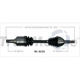 Purchase Top-Quality TRAKMOTIVE - NI8235 - CV Axle Shaft pa2