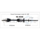 Purchase Top-Quality TRAKMOTIVE - NI8346 - CV Axle Shaft pa2