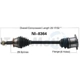 Purchase Top-Quality TRAKMOTIVE - NI8364 - CV Axle Shaft pa1