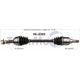 Purchase Top-Quality TRAKMOTIVE - NI8383 - CV Axle Shaft pa2