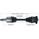 Purchase Top-Quality TRAKMOTIVE - NI8404 - CV Axle Shaft pa1