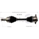 Purchase Top-Quality TRAKMOTIVE - NI8435 - CV Axle Shaft pa2