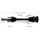 Purchase Top-Quality TRAKMOTIVE - NI8448 - CV Axle Shaft pa2