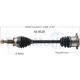 Purchase Top-Quality TRAKMOTIVE - NI8520 - CV Axle Shaft pa3