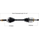 Purchase Top-Quality TRAKMOTIVE - NI8531 - CV Axle Shaft pa3