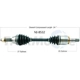 Purchase Top-Quality TRAKMOTIVE - NI8532 - CV Axle Shaft pa3