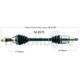 Purchase Top-Quality TRAKMOTIVE - NI8575 - CV Axle Shaft pa3