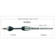 Purchase Top-Quality TRAKMOTIVE - NI8621 - CV Axle Shaft pa2