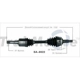 Purchase Top-Quality TRAKMOTIVE - SA8022 - CV Axle Shaft pa2