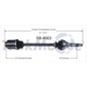 Purchase Top-Quality TRAKMOTIVE - SB8003 - CV Axle Shaft pa2