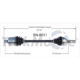 Purchase Top-Quality TRAKMOTIVE - SN8011 - CV Axle Shaft pa1