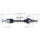 Purchase Top-Quality TRAKMOTIVE - SN8015 - CV Axle Shaft pa2