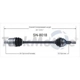 Purchase Top-Quality TRAKMOTIVE - SN8018 - CV Axle Shaft pa2