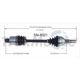 Purchase Top-Quality TRAKMOTIVE - SN8021 - CV Axle Shaft pa3