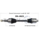 Purchase Top-Quality TRAKMOTIVE - SN8023 - CV Axle Shaft pa2