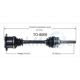 Purchase Top-Quality TRAKMOTIVE - TO8009 - CV Axle Shaft pa2