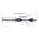 Purchase Top-Quality TRAKMOTIVE - TO8016 - CV Axle Shaft pa2