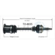 Purchase Top-Quality TRAKMOTIVE - TO8035 - CV Axle Shaft pa3