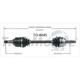 Purchase Top-Quality TRAKMOTIVE - TO8045 - CV Axle Shaft pa2