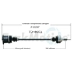 Purchase Top-Quality TRAKMOTIVE - TO8071 - CV Axle Shaft pa1