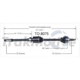 Purchase Top-Quality TRAKMOTIVE - TO8075 - CV Axle Shaft pa2