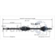 Purchase Top-Quality TRAKMOTIVE - TO8077 - CV Axle Shaft pa2