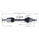 Purchase Top-Quality TRAKMOTIVE - TO8078 - CV Axle Shaft pa3