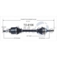 Purchase Top-Quality TRAKMOTIVE - TO8106 - CV Axle Shaft pa2