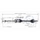 Purchase Top-Quality TRAKMOTIVE - TO8107 - CV Axle Shaft pa2