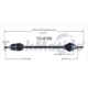 Purchase Top-Quality TRAKMOTIVE - TO8109 - CV Axle Shaft pa2