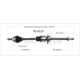 Purchase Top-Quality TRAKMOTIVE - TO8114 - CV Axle Shaft pa3