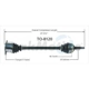 Purchase Top-Quality TRAKMOTIVE - TO8120 - CV Axle Shaft pa2