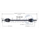 Purchase Top-Quality TRAKMOTIVE - TO8141 - CV Axle Shaft pa2