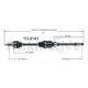 Purchase Top-Quality TRAKMOTIVE - TO8143 - CV Axle Shaft pa3