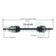 Purchase Top-Quality TRAKMOTIVE - TO8145 - CV Axle Shaft pa1