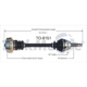 Purchase Top-Quality TRAKMOTIVE - TO8151 - CV Axle Shaft pa2