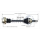 Purchase Top-Quality TRAKMOTIVE - TO8170 - CV Axle Shaft pa2