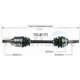 Purchase Top-Quality TRAKMOTIVE - TO8171 - CV Axle Shaft pa1