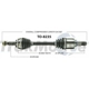 Purchase Top-Quality TRAKMOTIVE - TO8235 - CV Axle Shaft pa1
