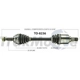 Purchase Top-Quality TRAKMOTIVE - TO8236 - CV Axle Shaft pa2