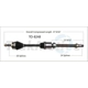 Purchase Top-Quality TRAKMOTIVE - TO8248 - CV Axle Shaft pa2