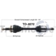 Purchase Top-Quality TRAKMOTIVE - TO8272 - CV Axle Shaft pa3