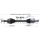 Purchase Top-Quality TRAKMOTIVE - TO8273 - CV Axle Shaft pa2