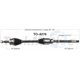Purchase Top-Quality TRAKMOTIVE - TO8276 - CV Axle Shaft pa2