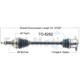 Purchase Top-Quality TRAKMOTIVE - TO8282 - CV Axle Shaft pa2