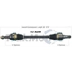 Purchase Top-Quality TRAKMOTIVE - TO8289 - CV Axle Shaft pa1