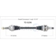 Purchase Top-Quality TRAKMOTIVE - TO8296 - CV Axle Shaft pa2