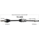 Purchase Top-Quality TRAKMOTIVE - TO8299 - CV Axle Shaft pa3